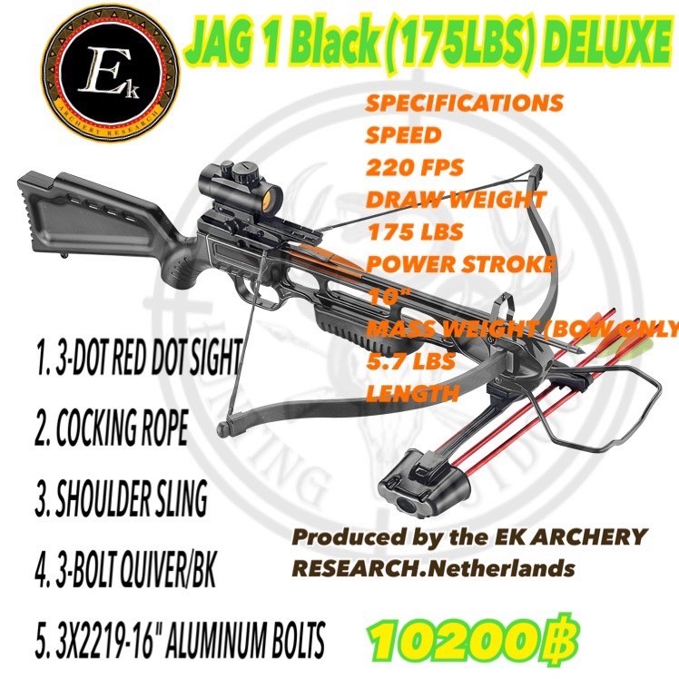 JAG 1 BLACK(150LBS)STANDARD